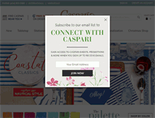 Tablet Screenshot of casparionline.com